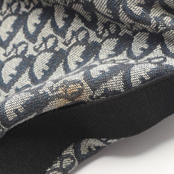 CHRISTIAN DIOR Black Canvas Trotter Shoulder Bag - Picture 7 of 9